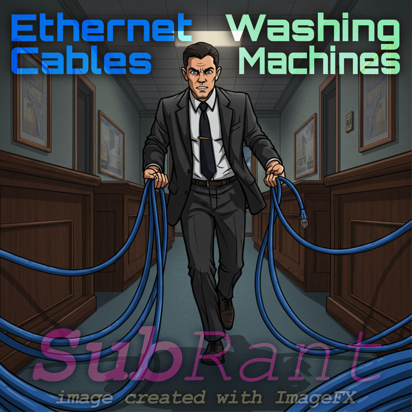 Deranged Defense Secretary drags ethernet cable through the halls of the Pentagon so he can hook up Singal